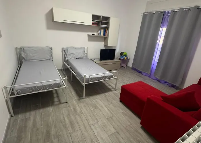 Intero Ampi Spazi Comodo Wtc Scassi Fiumara Lägenhet *
